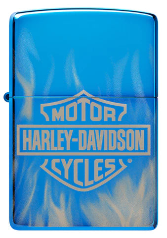 Zippo Harley-Davidson Blue Fire