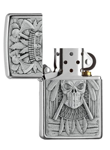 Zippo Indian Skull